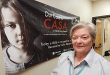 Making a better world – CASA volunteer advocates for at-risk children