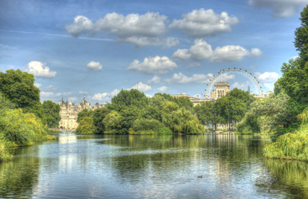 St. James Park, London.