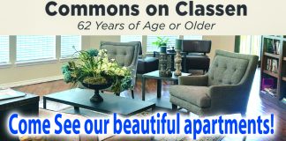Commons on Classen – 62 Years of Age or Older – Come Visit Today!
