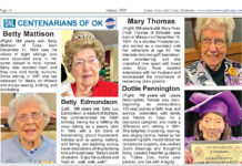 SNL: CENTENARIANS OF OK