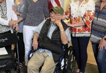 Veteran Presented World War II Service Medals