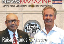 ON THE COVER: Raising Funds for Native American Warrior Project