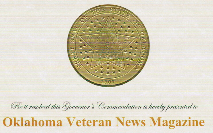 MAGAZINE RECEIVES COMMENDATION FROM GOVERNOR