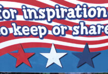 Rock Garden Provides Inspirational Messages for Veterans, Families.