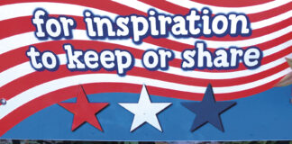 Rock Garden Provides Inspirational Messages for Veterans, Families.