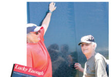 The Wall That Heals Visits Mitch Park
